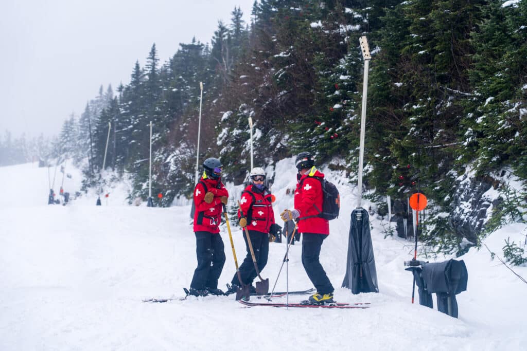 The Mount Mansfield Ski Patrol has been operating since January 1934.