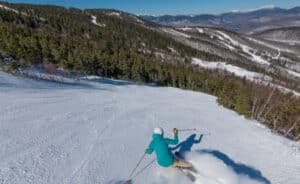 Sunday River is among the areas still open for skiing in mid-April.